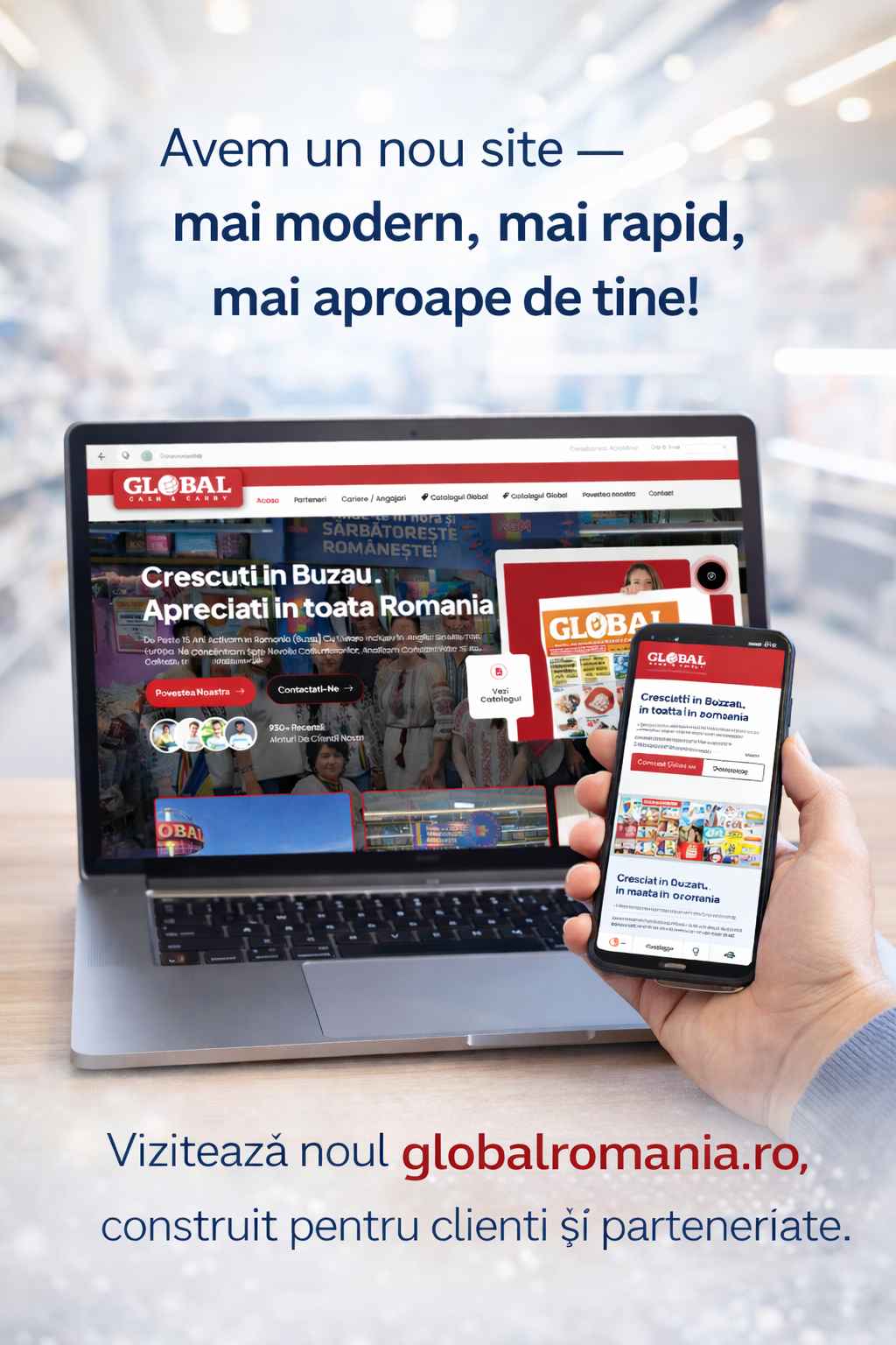 🌐 Avem un nou site – mai modern, mai rapid, mai aproape de tine!