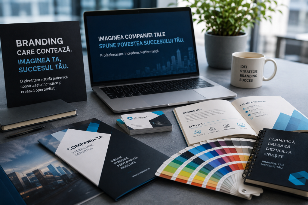 branding vizual, comunicare de brand, strategii de marketing, antreprenoriat, dezvoltare business, materiale publicitare
